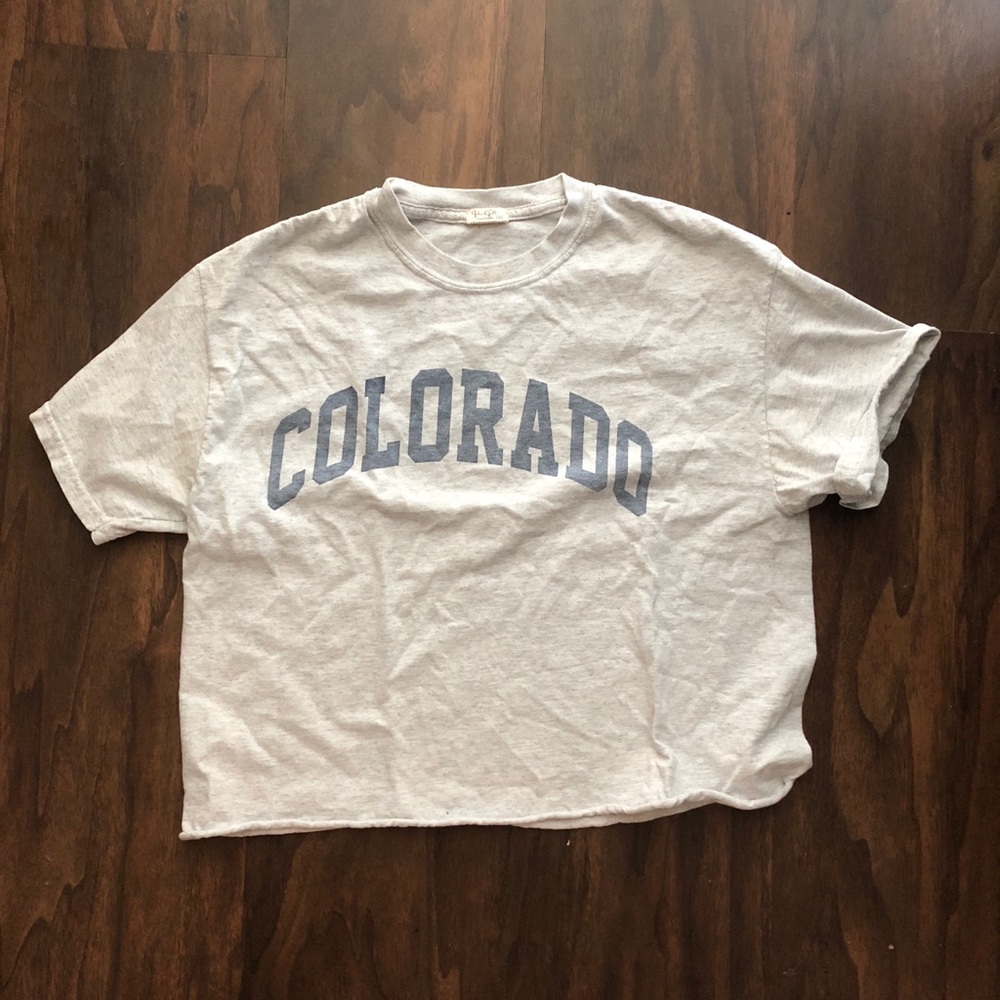 Brandy Melville Cropped Tee